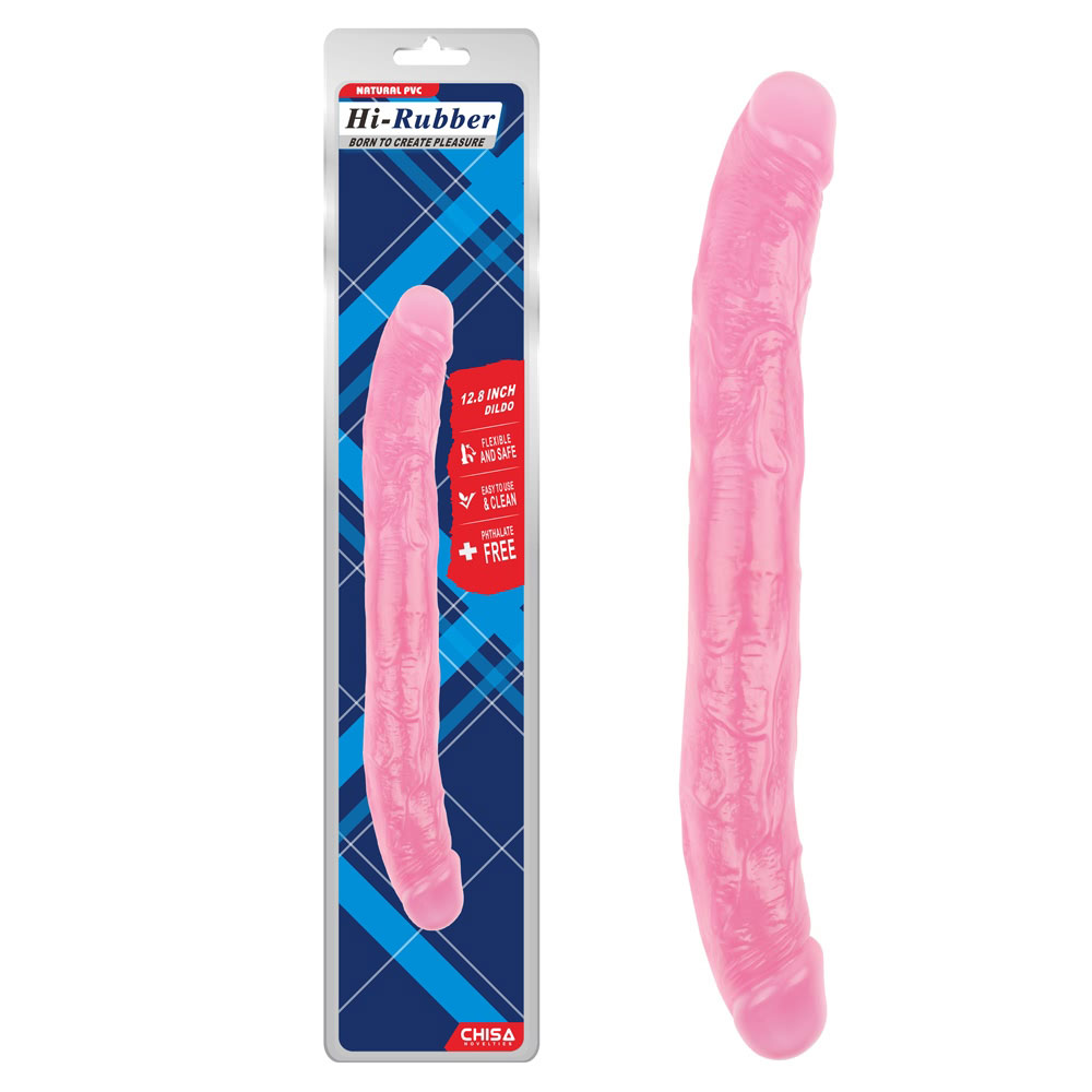 12,8 tums dildo-rosa