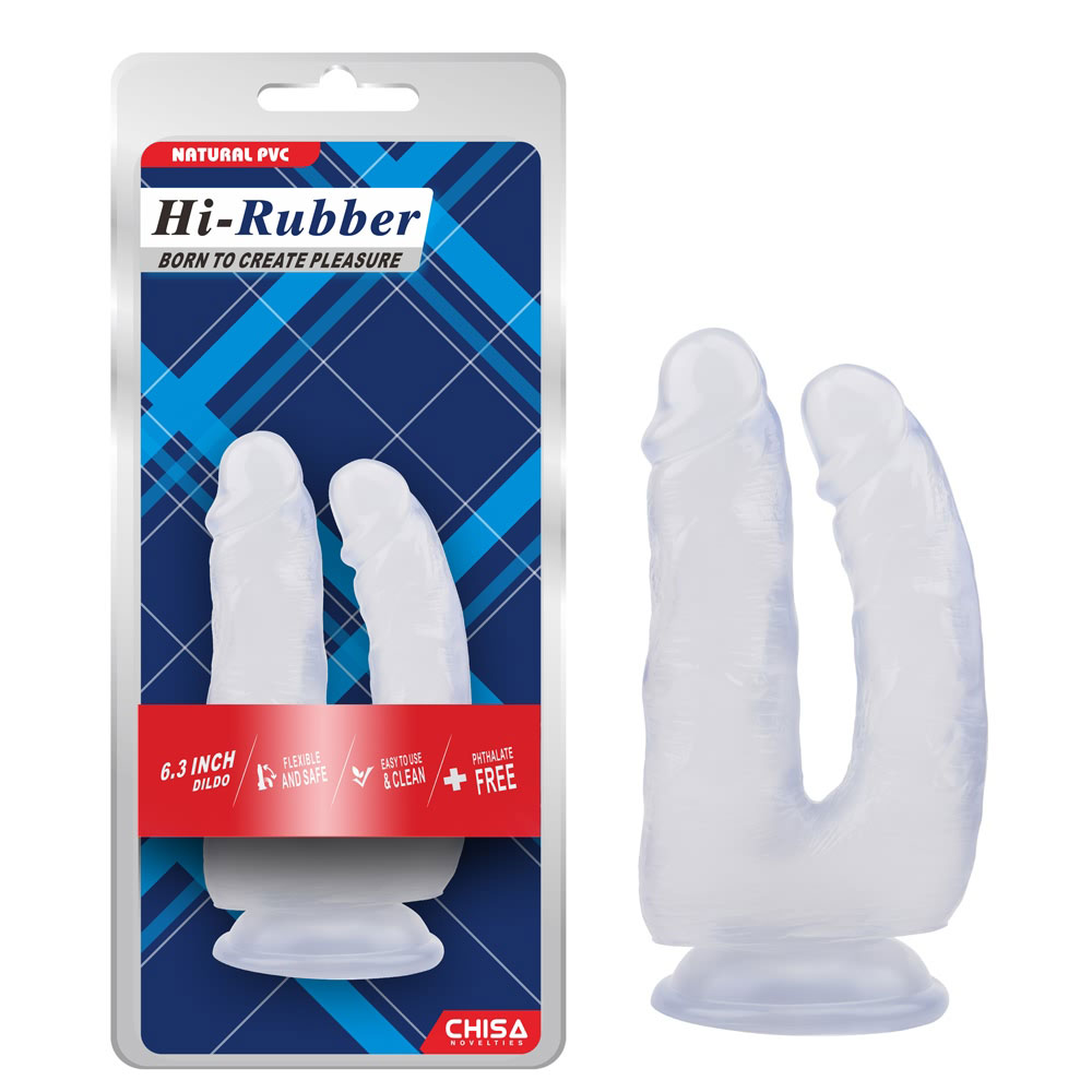 13 tums Dildo-Clear