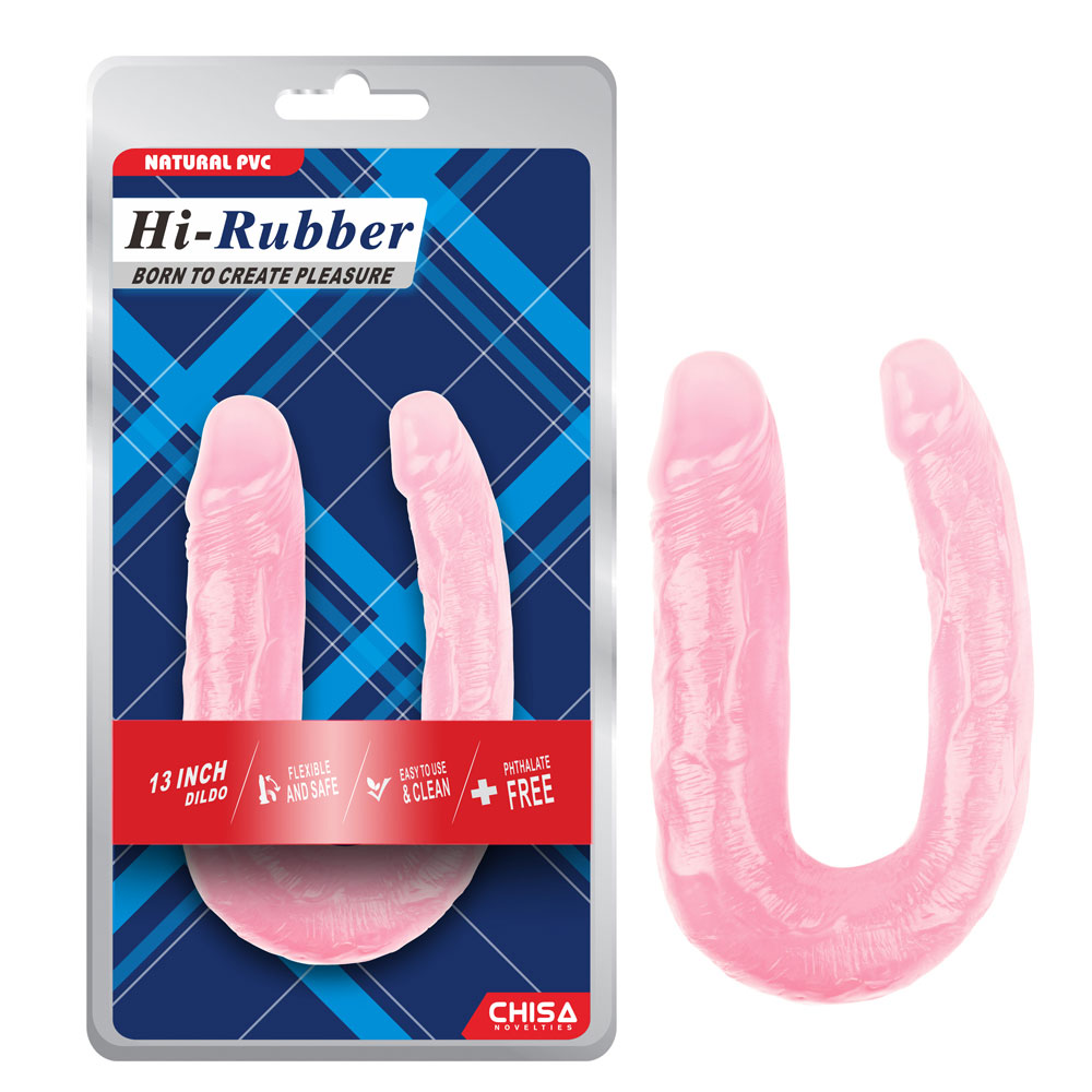 13 tums dildo-rosa