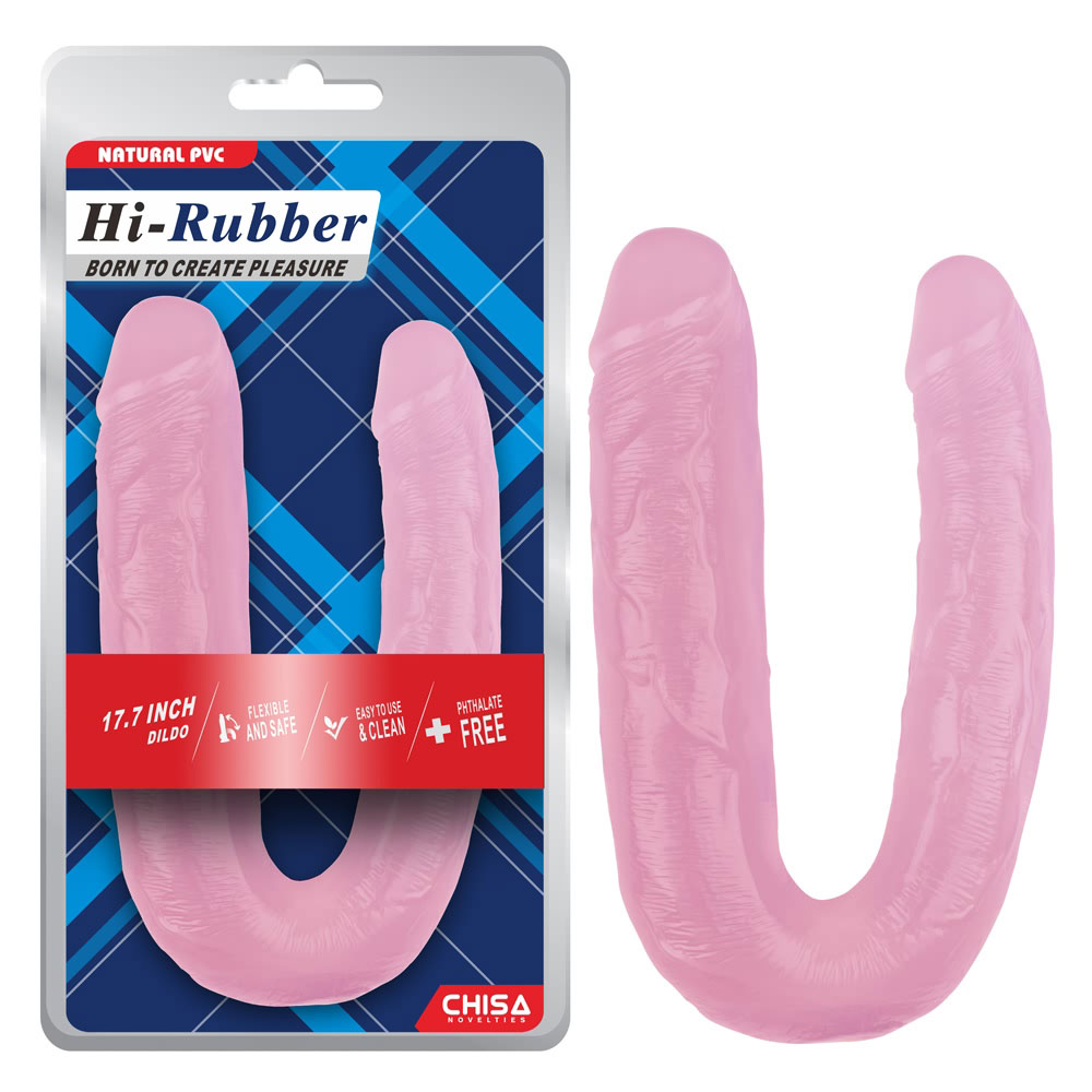 17,7 tums dildo-rosa