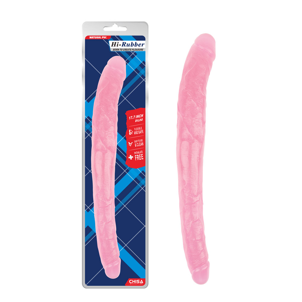 17,8 tums dildo-rosa