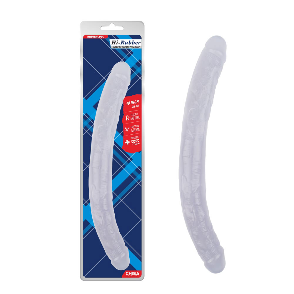 18 tums Dildo-Clear