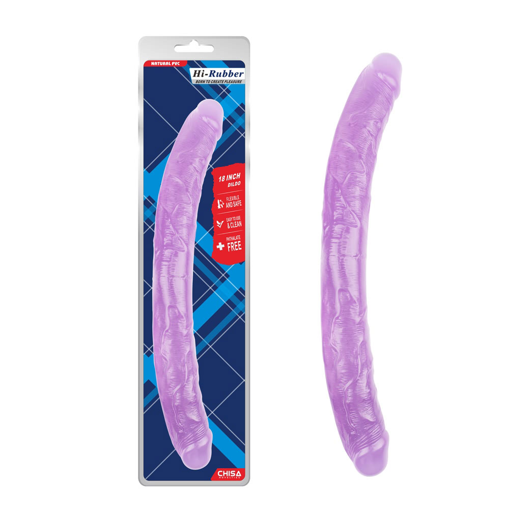 18 tums dildo-lila