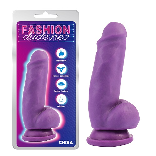 6,9'' Dual Density Cock Dildo Lila