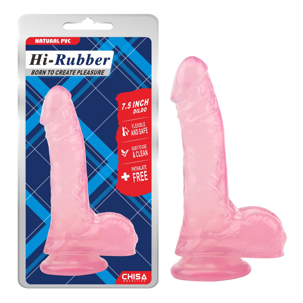 7,5 tums dildo-rosa