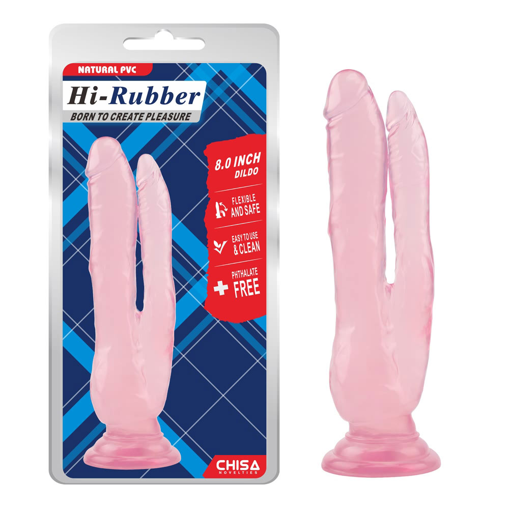 8,0 tums dildo-rosa