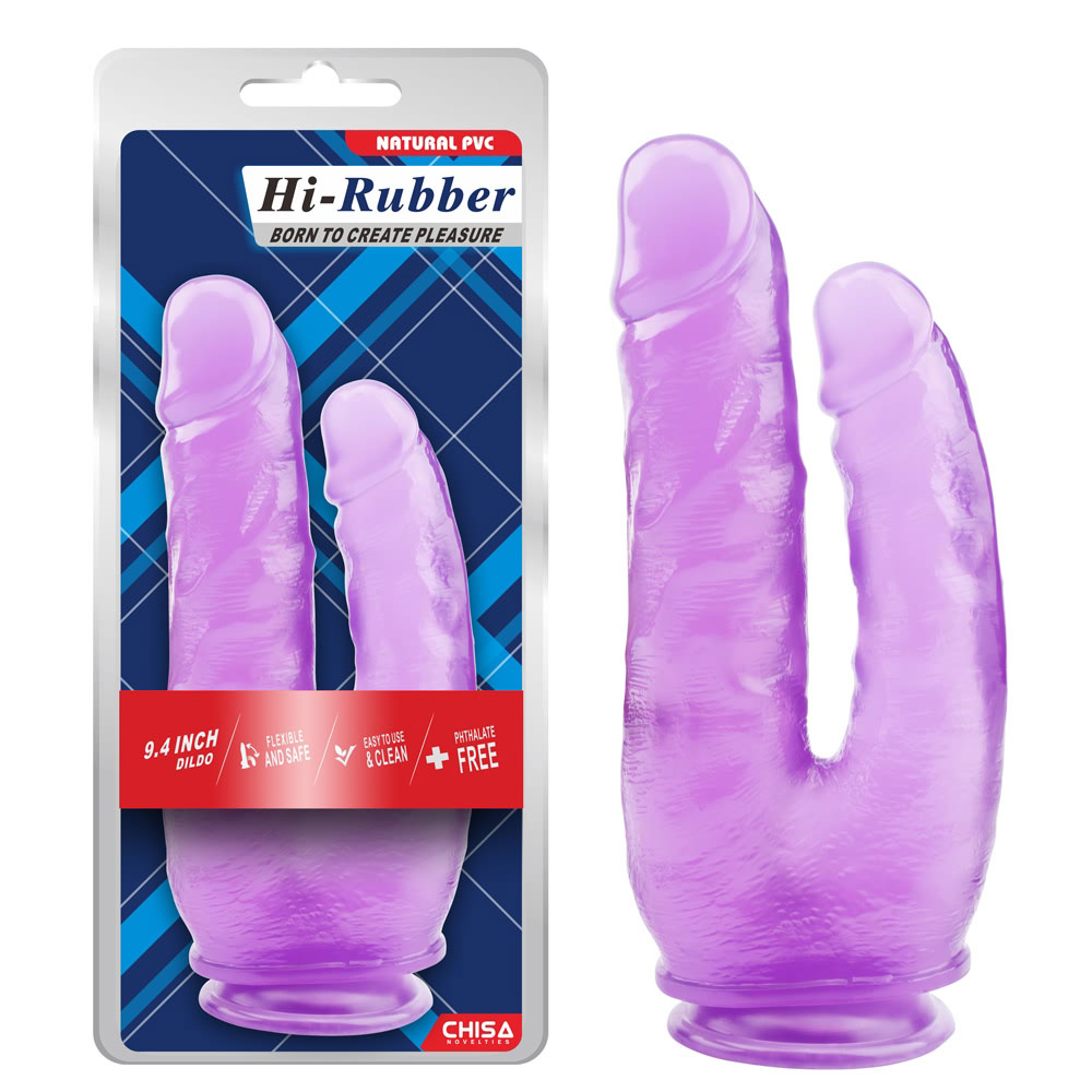 9,4 tums dildo-lila