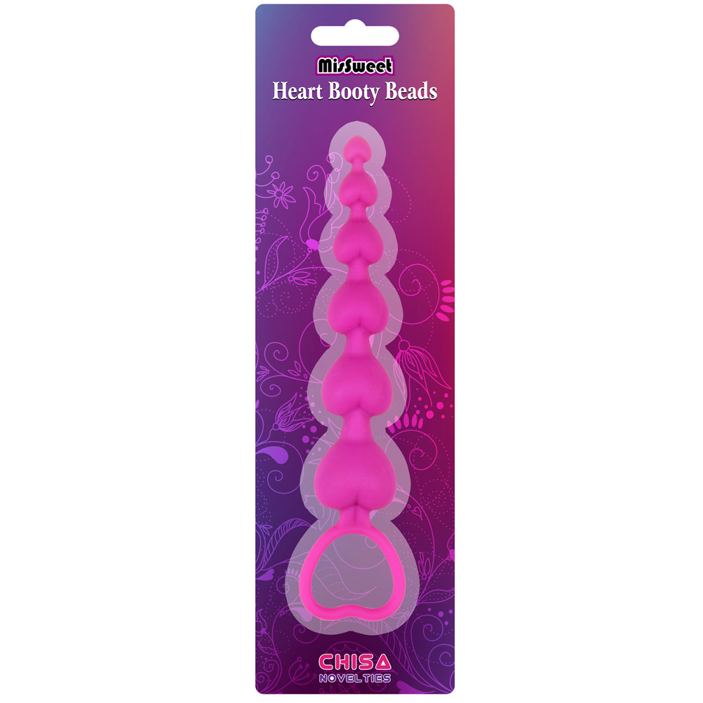 Heart Booty Beads-Rosa