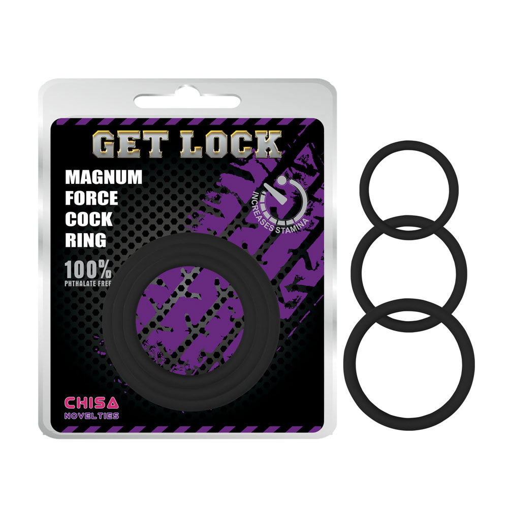 Magnum Force Cock Ring - Svart